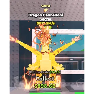 ⚡GOLD DRAGON CANNELLONI 812.5M/S (1 TRAITS)