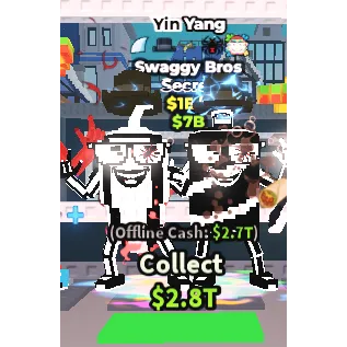 ⚡Yin Yang Swaggy Bros 1B/S