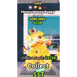 ⚡GOLD MONEY MONEY PUGGY 362.2M/S