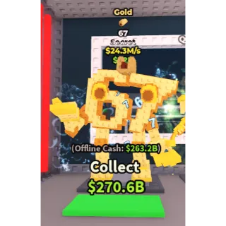 ⚡Gold 67 24.3M/S