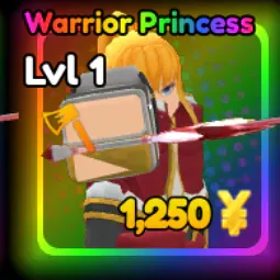 Anime Defenders -Warrior Princess- Limited Mythic!!