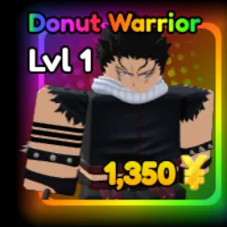 Anime Defenders - Donut Warrior- Limited Mythic!!!