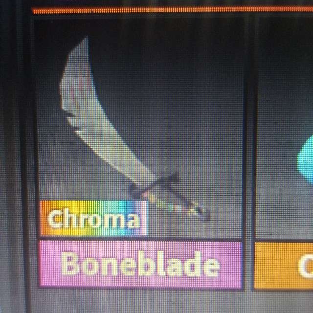 Roblox Mm2 Chroma Boneblade