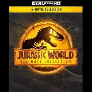 Jurassic World 6 Movie Collection (4k) (MoviesAnywhere)