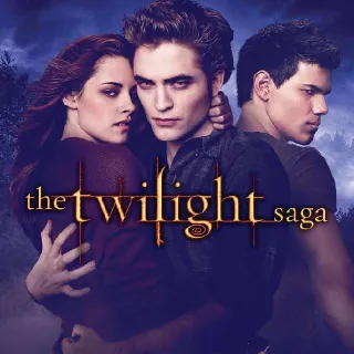 The Twilight Saga (All 5 Theatrical Films) (4k) (Vudu/Fandango) (Movieredeem.com)