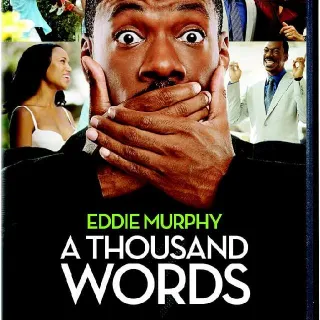 A Thousand Words (HD) (Vudu/Fandango) (Paramountmovies.com/redeem)