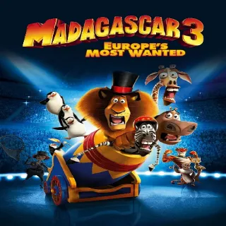 Madagascar 3: Europe's Most Wanted (HD) (MoviesAnywhere)