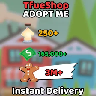 Age Up Potion + Bucks + Gingerbread