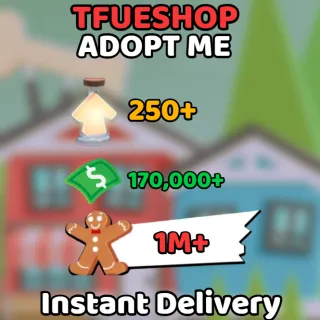 Age Up Potions + Bucks + Gingerbread