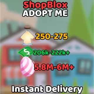 CANDY EGG AND BUCKS AND AGE UP POTIONS - ADOPT ME