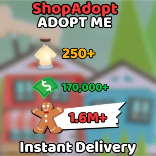 Age Up Potions + Bucks + Gingerbread