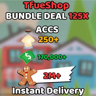 BUNDLE DEAL Age Up Potions + Bucks + Gingerbread