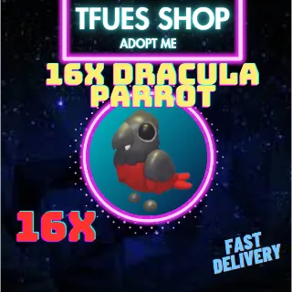 16x dracula parrot