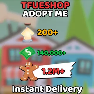 Age Up Potions + Bucks + Gingerbread