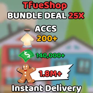 BUNDLE DEAL Age Up Potions + Bucks + Gingerbread