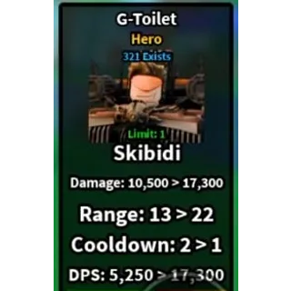 G-TOILET | SLOP TOWER DEFENSE