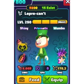 (NON DUPE) GOLD SW SUPER STAR Lepre-can’t NC HDS 6.6B!! - Spongebob Tower Defense