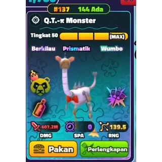 SW QT MONSTER SERIAL GOLD NC HDS