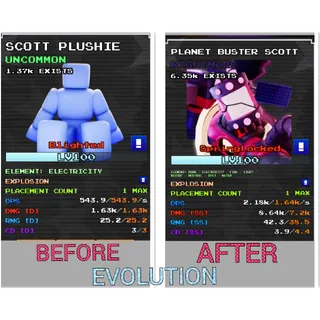 EVOLUTION SCOTT PLUSHIE NIGHTMARE | FIVE NIGHTS TD 2
