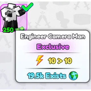 ENGINEER CAMERA MAN | ALLIANCE TOWER DEFENSE
