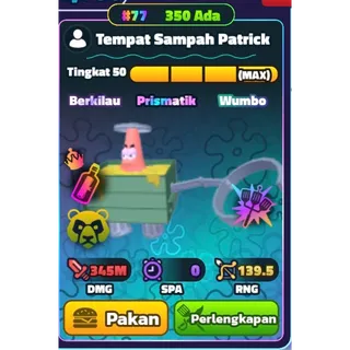 SW DUMPSTER  PATRICK SERIAL RAINBOW #77