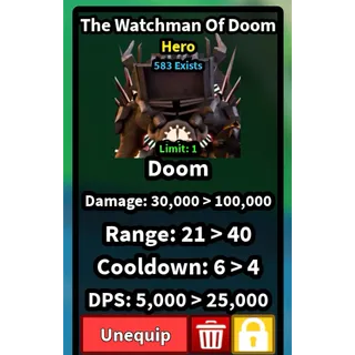 THE WATCHMAN OF DOOM | SLOP TOWER DEFENSE