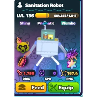 SW SS  SANITATION ROBOT