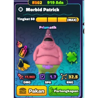 MORBID PATRICK NC LOI| SPONGEBOB TOWER DEFENSE 2