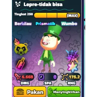 (NON DUPE) SW SUPER STAR Lepre-can’t NC HDS 6.6B!! - Spongebob Tower Defense