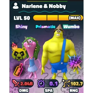 SW Narlene and Nobby NC HDS SERIAL GOLD | SPONGEBOB TOWER DEFENSE