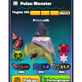 SUPERSTAR MONSTER ISLAND NC PP SERIAL RAINBOW | SPONGEBOB TOWER DEFENSE 