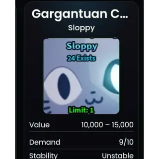 Gargantuan Cyborg Cat (SLOPPY) | SLOP TOWER DEFENSE