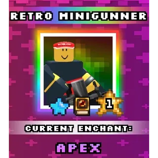 SHINY RETRO MINIGUNNER (APEX) | NOOB TOWER DEFENSE 