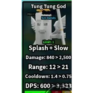 TUNG TUNG GOD | SLOP TOWER DEFENSS