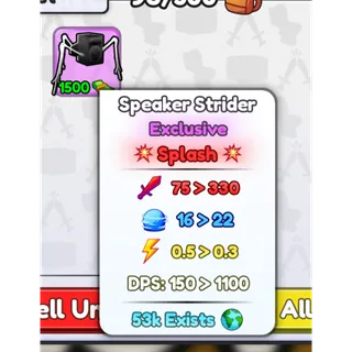 SPEAKER STRIDER | ALLIANCE TOWER DEFENSE