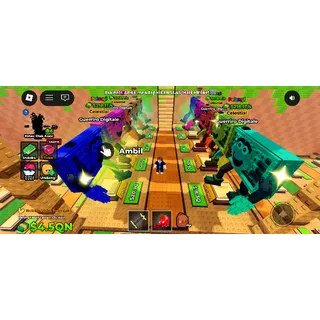 10X GUERRIRO DIGITALE RAINBOW CELESTIAL 218.1T |KICK A LUCKY BLOCK
