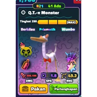 SUPERSTAR SW Q.T MONSTER RAINBOW NC HDS | SPONGEBOB TOWER DEFENSE 2