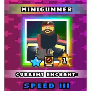 SHINY MINIGUNNER (SPEED) | NOOB TOWER DEFENSE