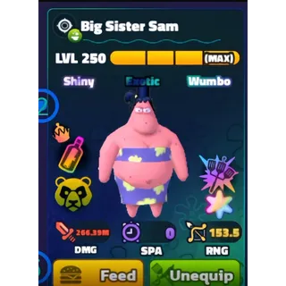 2 X SW SS BIG SISTER SAM NC HDS 200M/S!! - SPONGEBOB TOWER DEFENSE