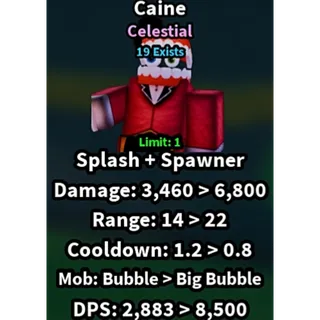 CAINE CELESTIAL | SLOP TOWER DEFENSE