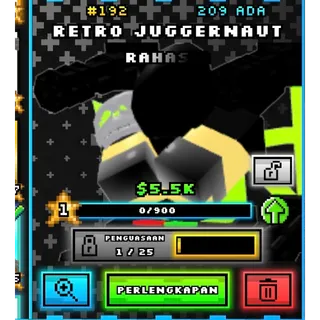 RETRO JUGGERNAUT SERIAL#191 | NOOB TOWER DEFENSE