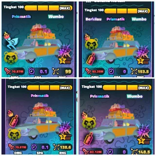 4 x 5 Star THE SQUAREPANTS