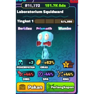 5 STAR SW LAB SQUIDWARD