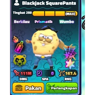SW BLACKJACK SQUAREPANTS SUPERSTAR MAX Level