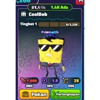 Coolbob SPONGEBOB TOWER DEFENSE