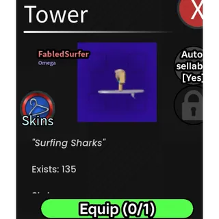 FABLED SURFER  NEW OMEGA | BALL TOWER DEFENSE  OMEGA | BALL TOWER DEFENSE