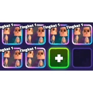 6X TIKI ALIENS CLEAN