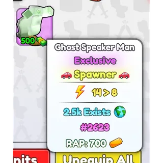 GHOST SPEAKER MAN | ALLIANCE TOWER DEFENSE