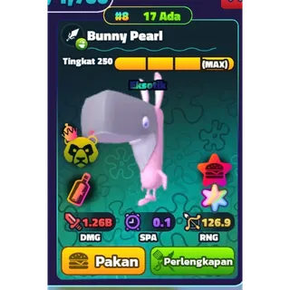 SS BUNNY PEARL #8 NC PP NEW EXOTIC