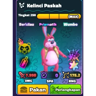 EASTER BUNNY (SS)(SW)(NC)(HDS)(LV250)(MAX) - SPONGEBOB TOWER DEFENSE
